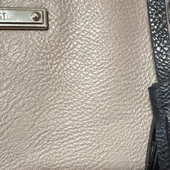 Nine West Gray/Taupe and Black Tote Bag - Picture 3 of 9